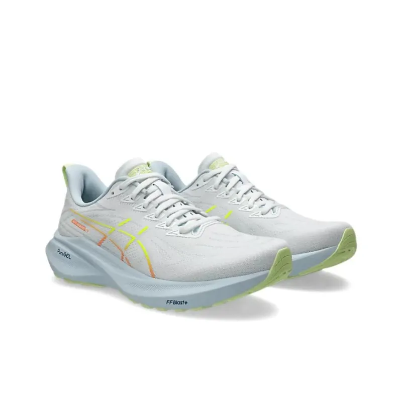 Asics Slip Resistant Low Top Running Shoes Men's White-3