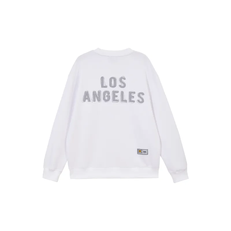 JACK JONES· x NBA Sweatshirt Men's Milk White-1