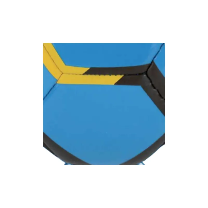 Kappa Size 35 Size Soccer PVC Machine Stitched Soccer Ball Unisex Blue - Black/Yellow Stripes-2