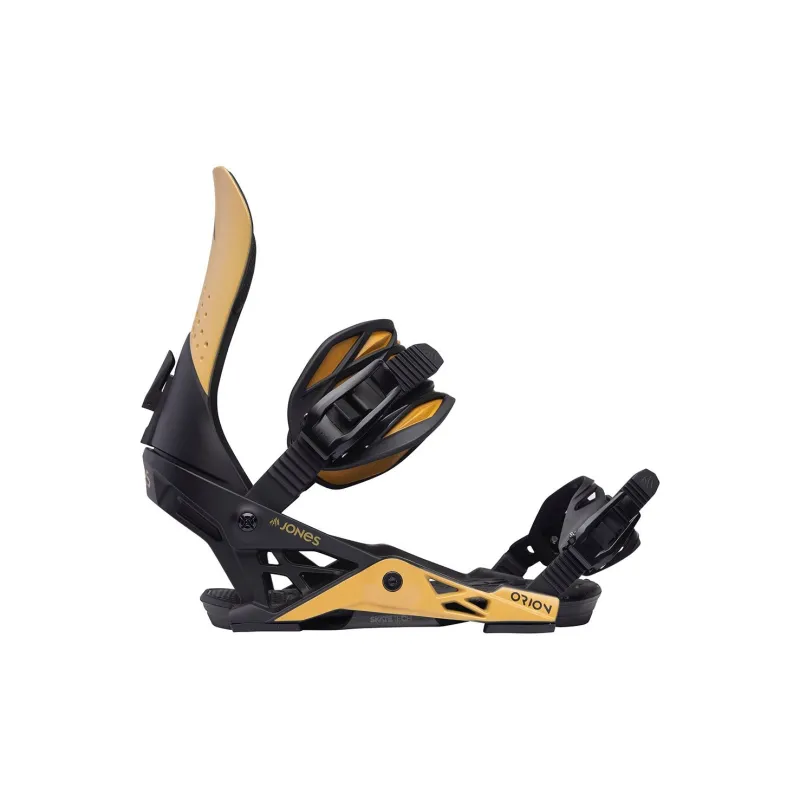 JONES SNOWBOARDS Single Snowboard Ski Bindings Men's Yellow Black-2