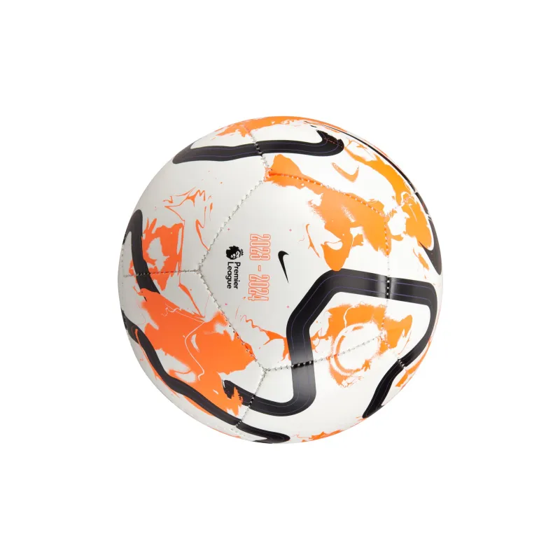 Nike Size 1, Size 2, Size 3, Size 4, Size 5 Soccer Rubber Machine Stitched Soccer Ball Unisex White Dutch Orange Black-4