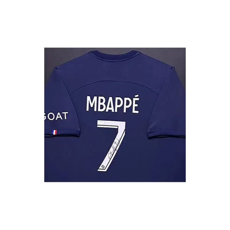 Huayitaojin Jersey Panini Officially Licensed Company Certificate Framed 103x73cm Men's Football Fan Gear-6