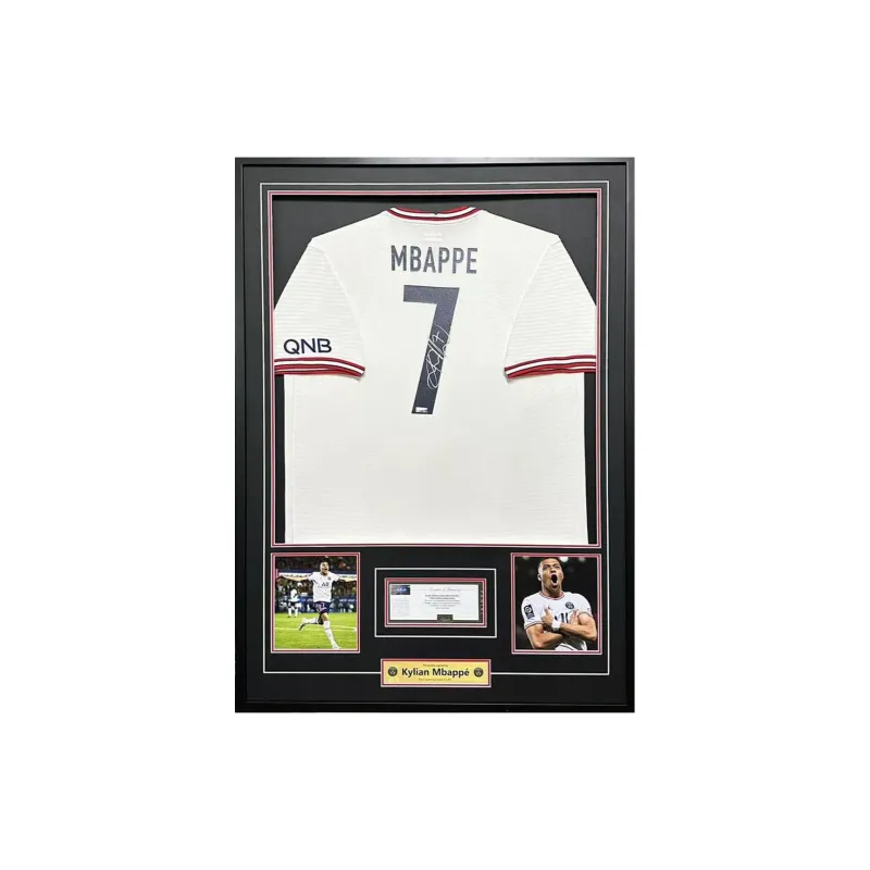Huayitaojin Jersey Panini Officially Licensed Company Certificate Framed 103x73cm Football Fan Merchandise-2