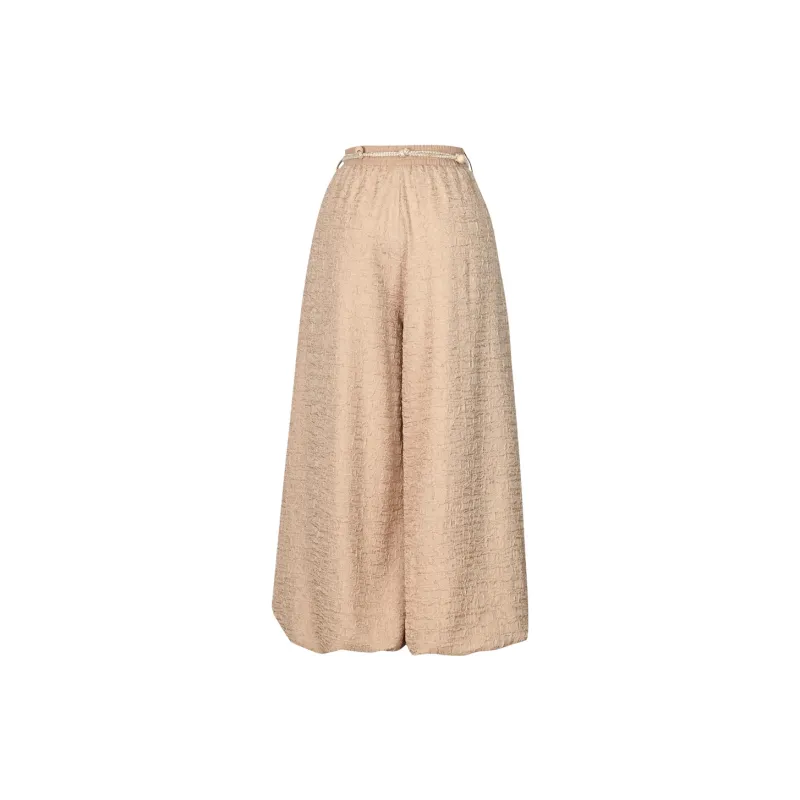 Snbl Casual Pants Women's Light Brown-1