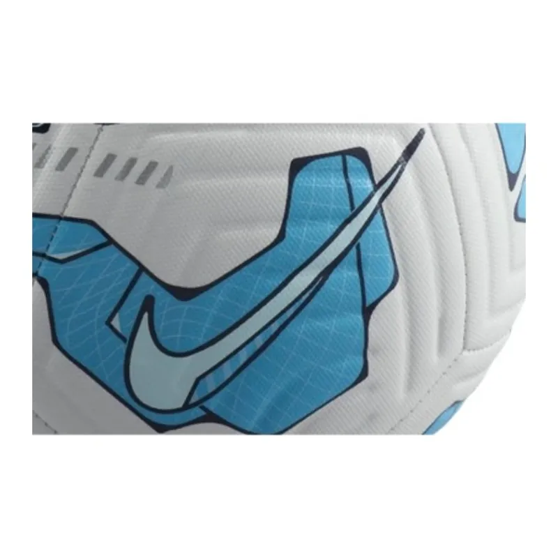 Nike Size 12 Size 3 Size 4 Size 5 Soccer Rubber Machine Stitched Soccer Ball Unisex Light Blue/White-1
