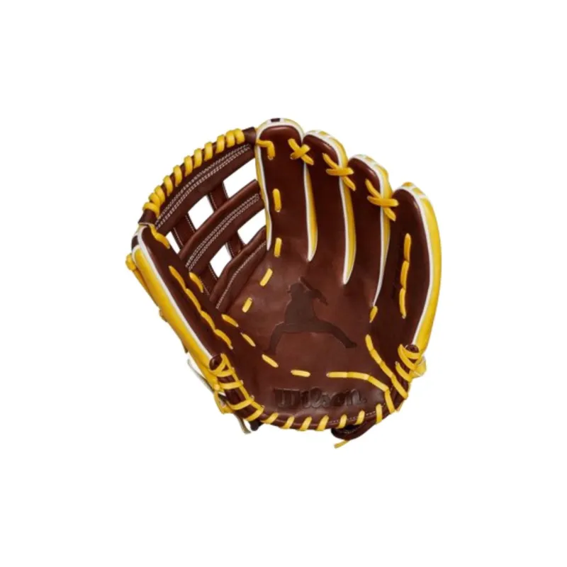 Wilson Baseball Gloves Catcher's Glove Other Unisex Gold Dark Brown-4