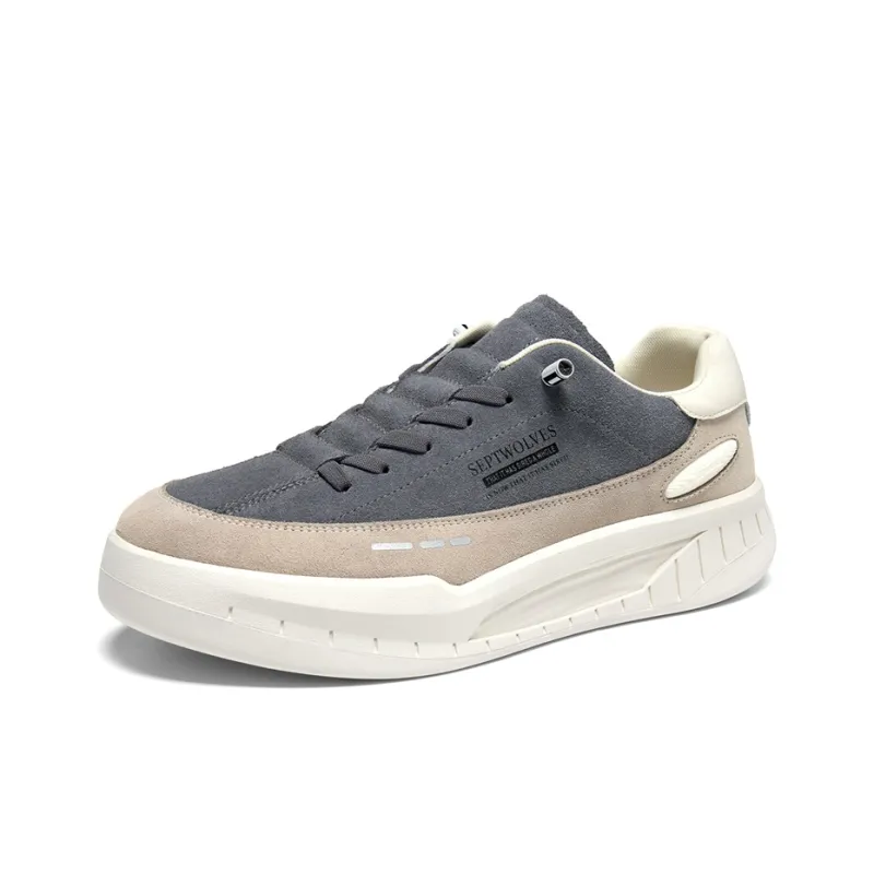 SEPTWOLVES Non slip Lightweight Low Top Skateboard Shoes Men's-9