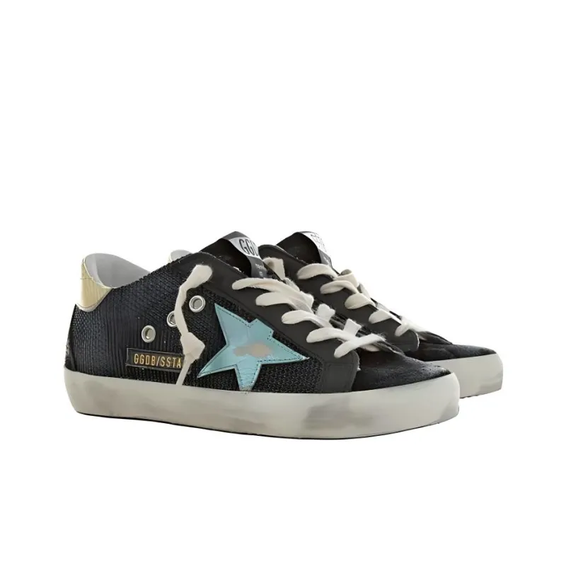 Golden Goose Super Star Stylish Skateboarding Shoes Women's Black-2