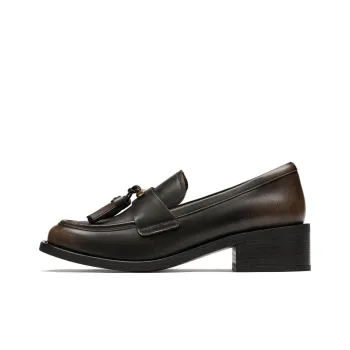 73Hours London Travelogue Loafers Women's Brown