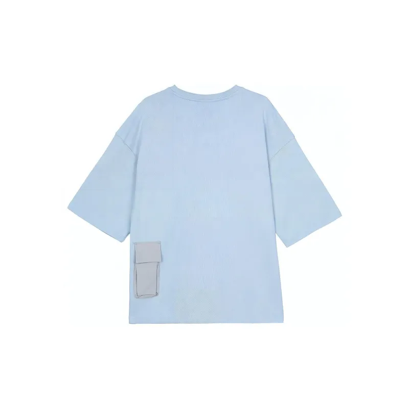 New Balance T Shirts Men Carolina Blue-1