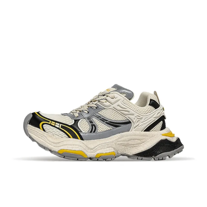 NSIOSC Warm Cushioning Coverage Height Increasing Wear Resistant Low Top Chunky Sneakers Unisex-5