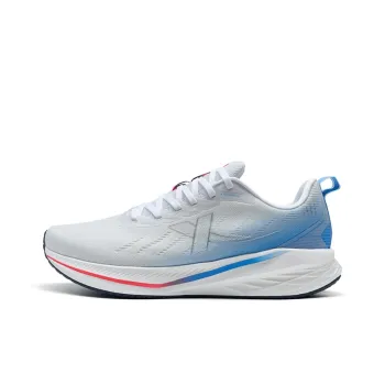 XTEP Speed 5.0LITE Cushioning Wear Resistant Low Top Running Shoes Men's White Blue