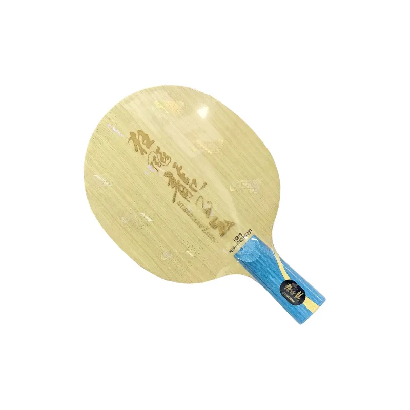 DHS Ping Pong Paddles Blades External Fiber Configuration Shakehand Grip/Penhold Grip-4
