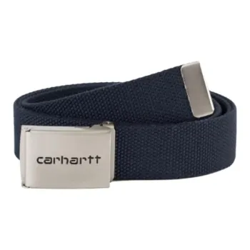 Carhartt WIP Clip-on Design Chrome-Plated Other Belts Men's Blue