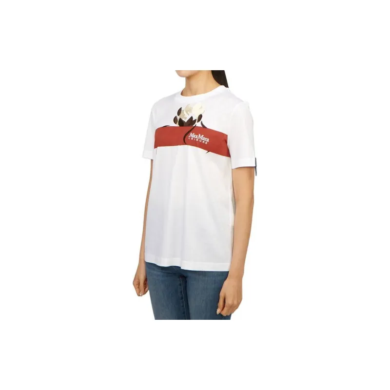 MaxMara T-Shirts Women's White-2