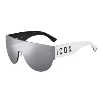 DSQUARED 2 Nylon Irregular Shape Sunglasses Men's Gray