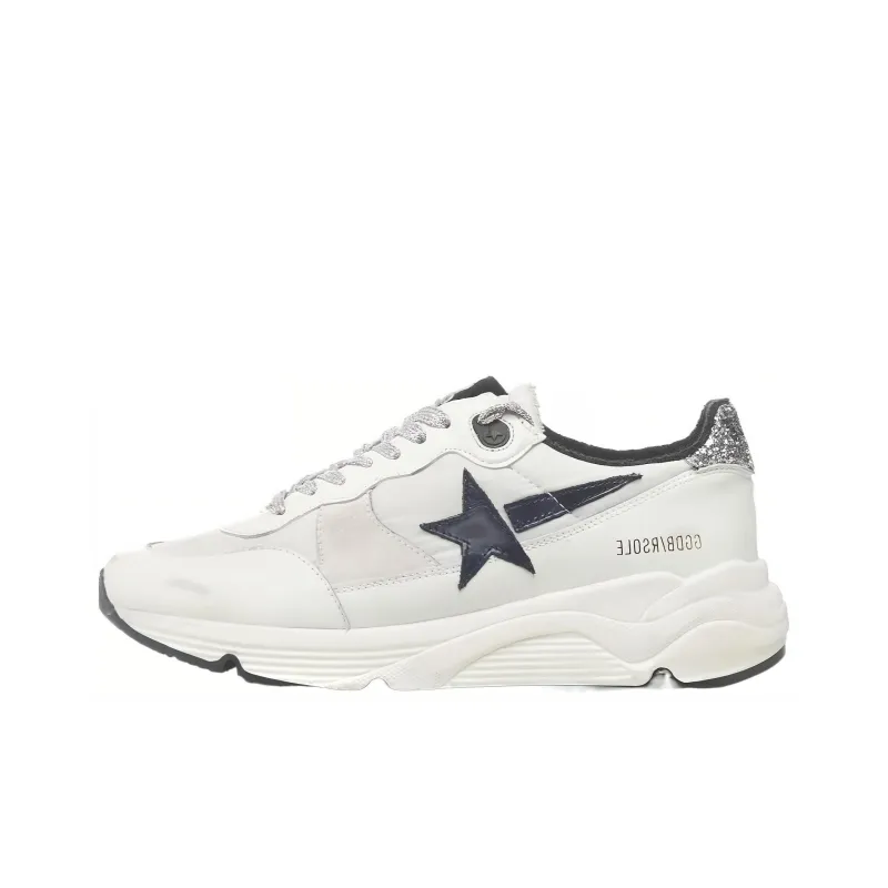 Golden Goose Running Sole Panelled Sneakers-0