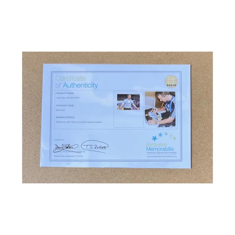 EM Terry Includes Certification Certificate Outer Frame Size 38.6x48.6cm-2