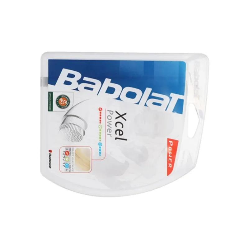 Babolat Xcel Collection Tennis Racket Strings Natural Blue-3