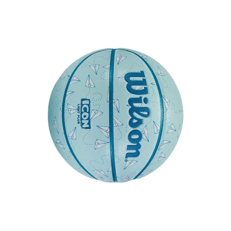 Wilson PU Basketball Blue Size 7 5 Size Training Kids'-4