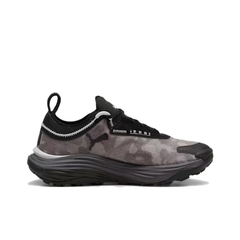 PUMA Voyage NITRO 3 Anti Slip Wear Resistant Low Top Trail Running Running Shoes Women's Gray-1