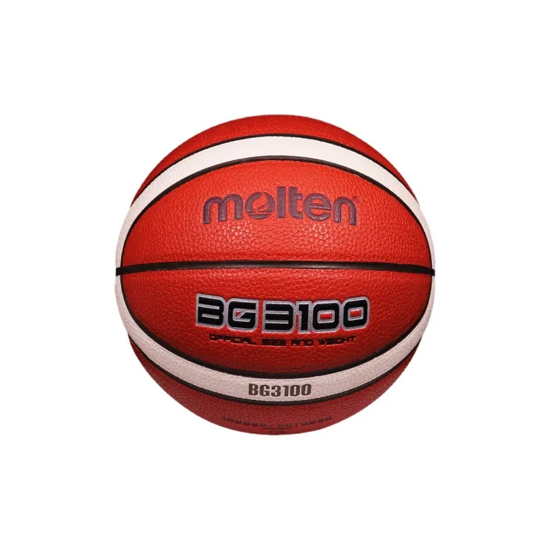 Molten PU Basketball Red White Size 7 Size 6 Training Unisex-5