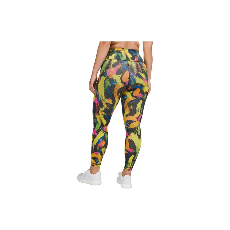 Lululemon Wunder Train Athletic Trousers Women's Light Adjusted Black Mixed Color-1
