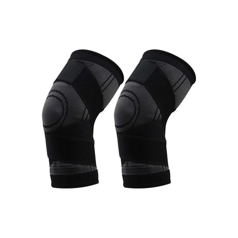 Shuosen Mountaineering Hiking Cycling Tennis Unisex Latex Thread Knee Pads-2