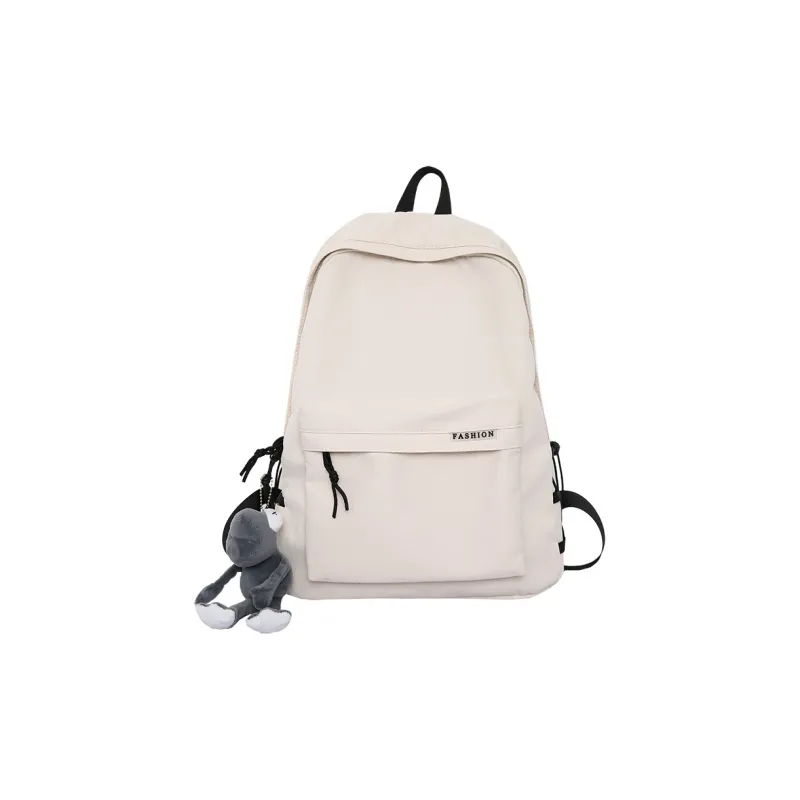 SEVENMOONS Nylon Backpack Unisex Ecru/Blue/Black/Burgundy-18