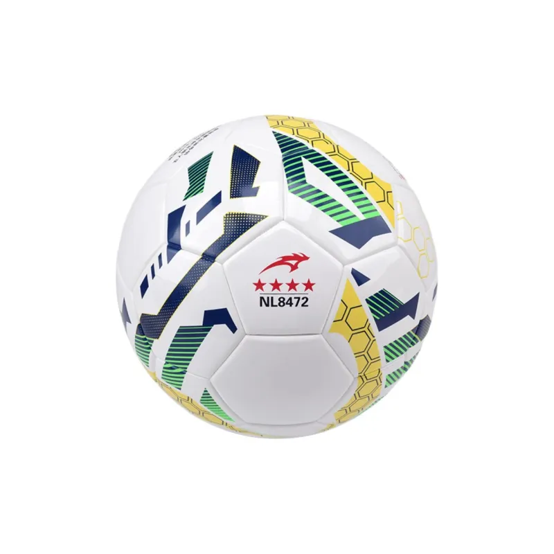 KASUP Size 5 Soccer PU Unisex White Yellow-1
