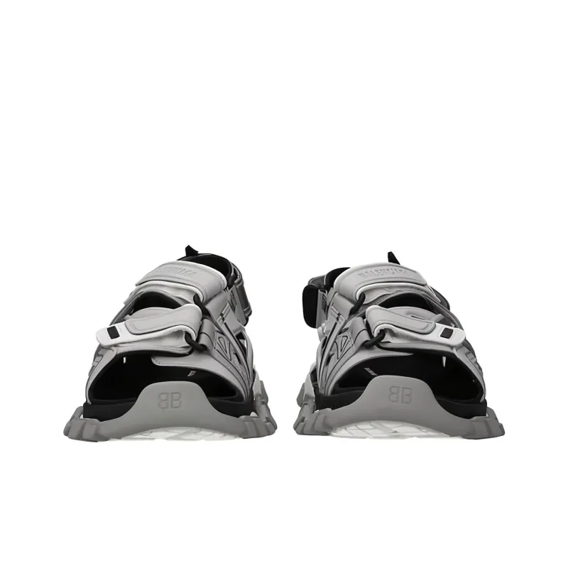 Balenciaga Track Sandal Grey Black-2