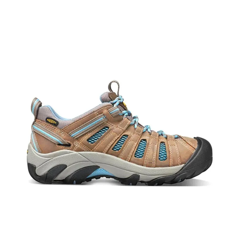KEEN Voyageur Anti Slip Wear Resistant Low Top Hiking Shoes Women's Brown-1