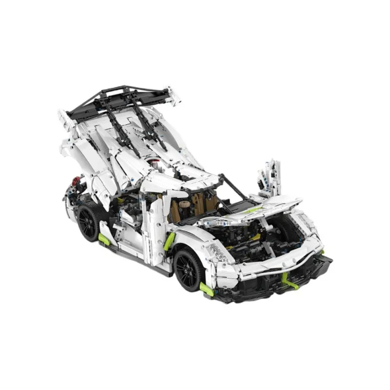 CADA Master Technic Fantasma Swedish Ghost Racing Car Building Blocks 4346pcs C61048-3