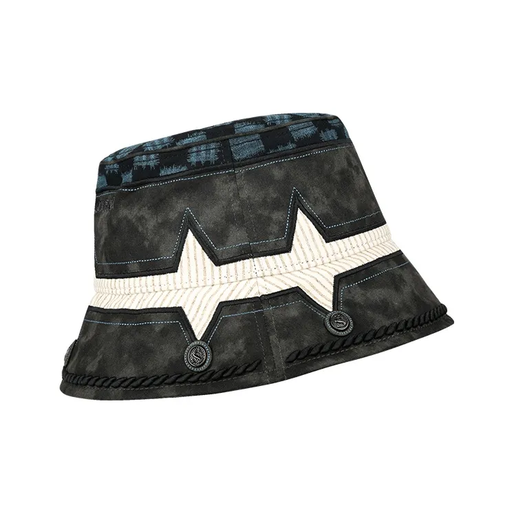 SWOFCARE Wool Cotton Polyester Viscose Bucket Hats Unisex-1