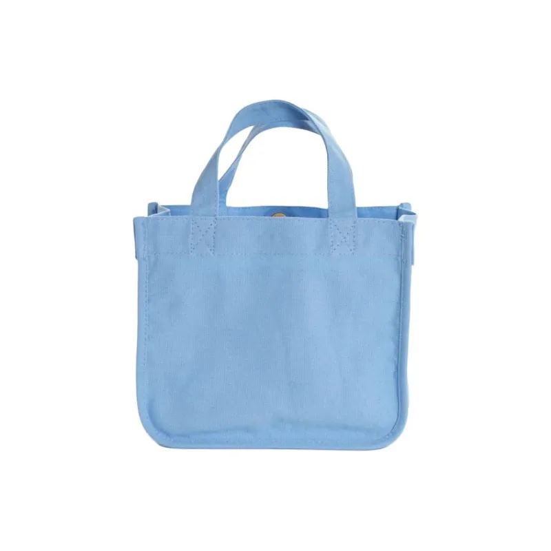 Sanrio Canvas Canvas Bag Tote Bag Shopping Bag Handbag Mini Women's Blue-4