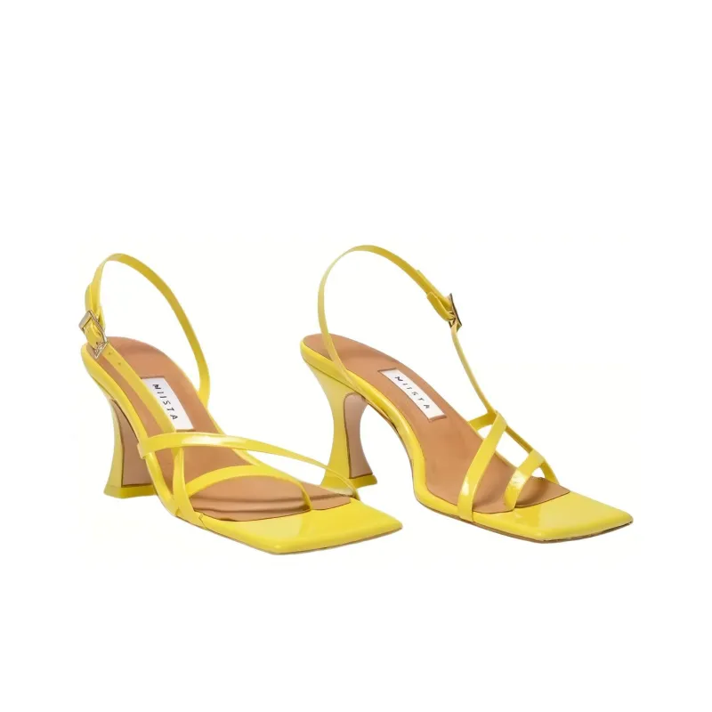 MIISTA Strap Sandals Women's Yellow-2