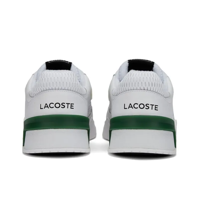 LACOSTE Low Top Skateboard Shoes Men's White-4