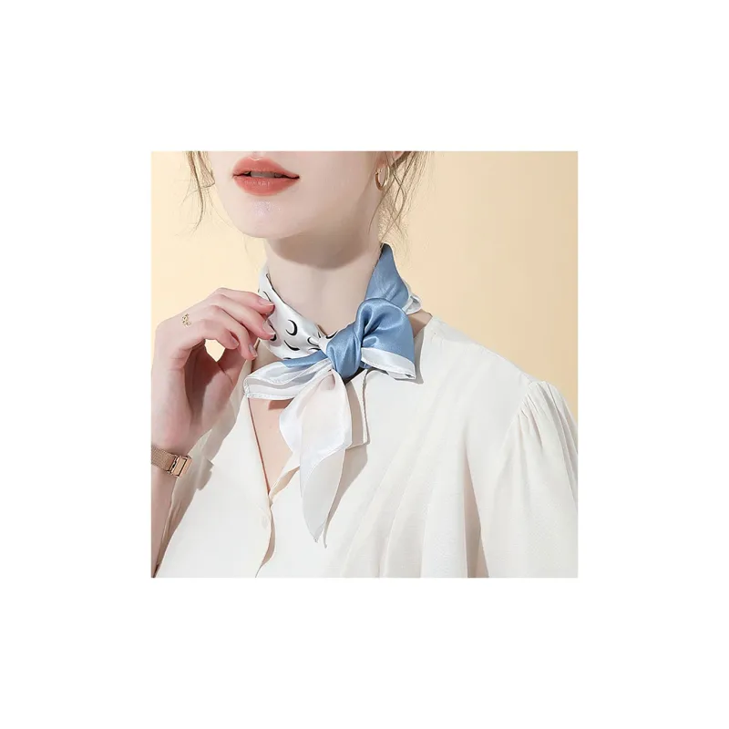 VINEY Mulberry Silk Scarves Women's-11