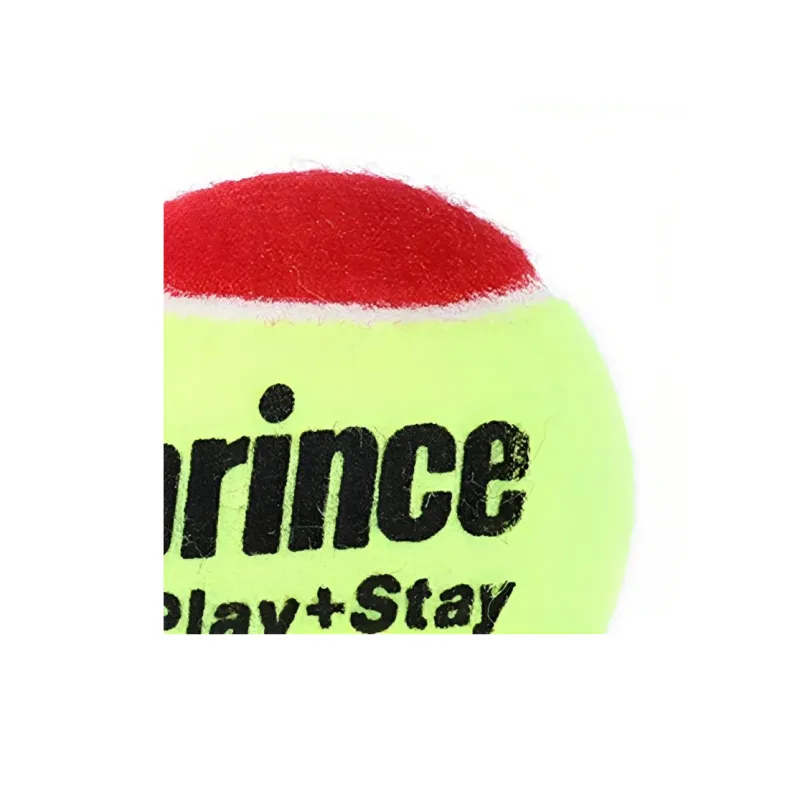 PRINCE Stage 3 Tennis Balls Nylon, Acrylic Match Ball Competition 12 Pack Red Yellow-5