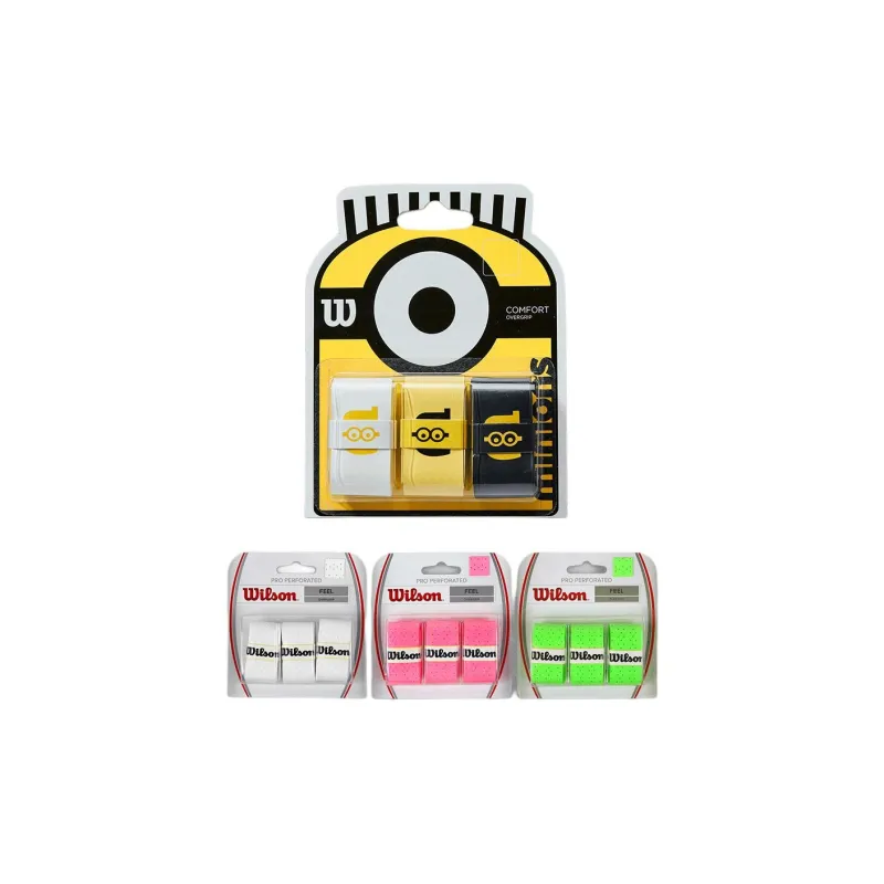 Wilson Badminton Grip Tape PU Thin 3 Pcs-1