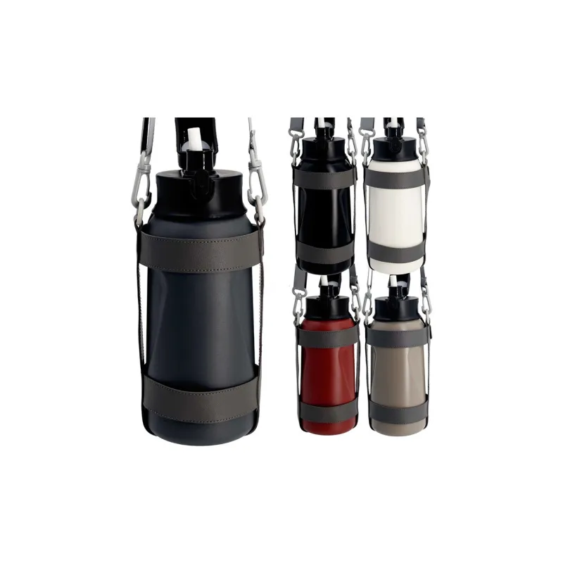 Cold Weapons Outdoor Water Equipment Outdoor Water Bottle 1.3L Stainless Steel 10.8*27.6cm-4