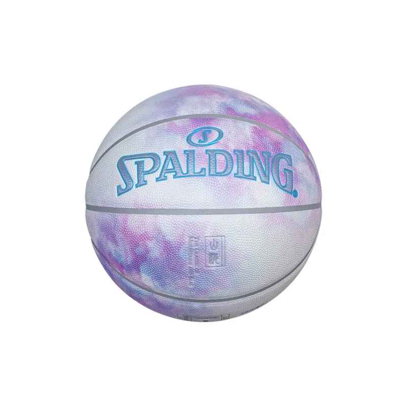 SPALDING Shan Hai Jing Series PU Basketball White Size 7 Reflective Unisex-0