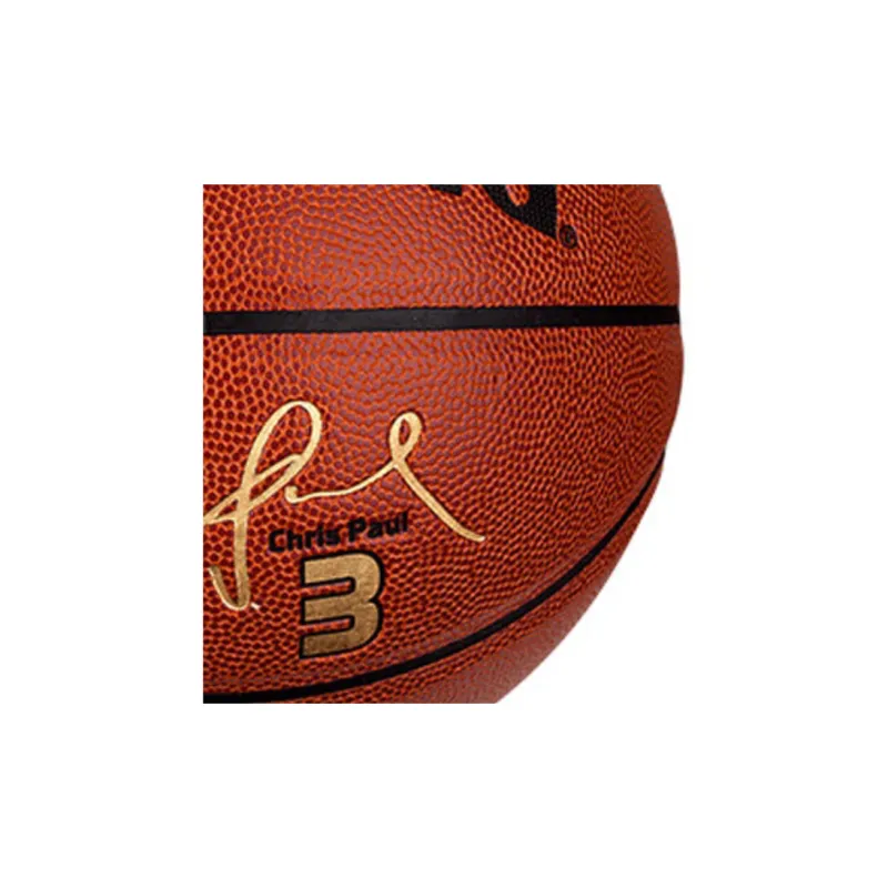 SPALDING PU Basketball Brown Size 7 Ball Training Competition Unisex-4