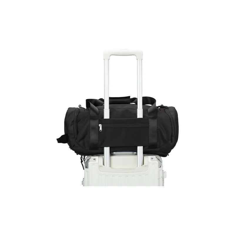 LOVERPUSS Fabric Gym Bag Unisex Cool Black-4