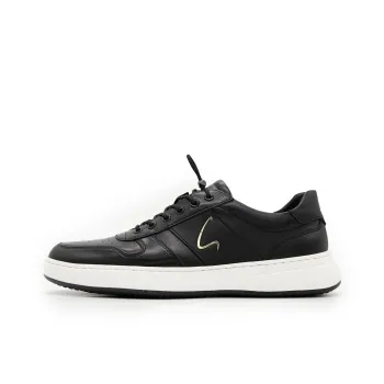 Satchi Slip Resistant Low Top Skateboard Shoes Men's Black