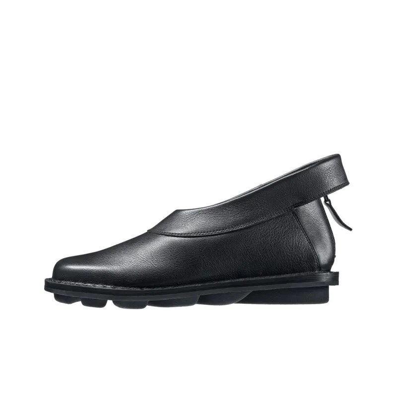 Trippen Ellipse Casual Single Shoes Women's Black-0