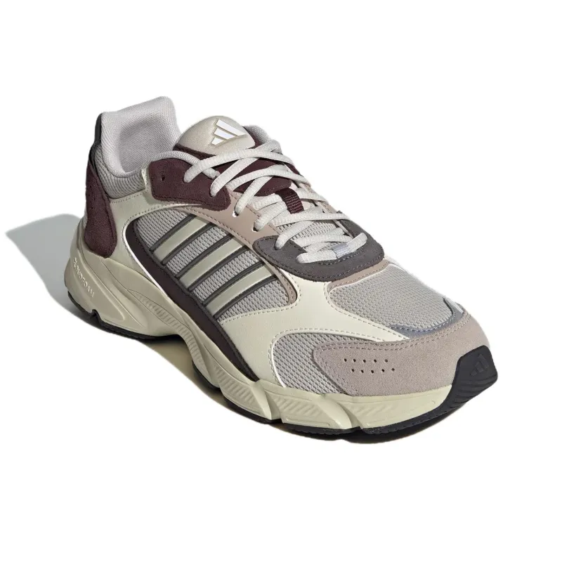 Adidas CRAZYCHAOS 2000 Cushioning Wear Resistant Low Top Running Shoes Men's Ecru-2