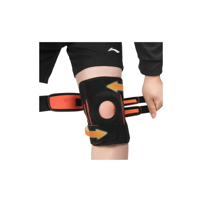 LiNing Mountain Climbing Hiking Rock Climbing Women's Silicone Nylon Elastane Polyester Knee Pads-1