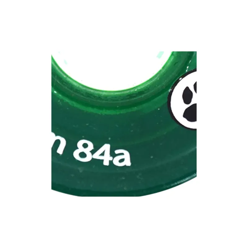 DOGTOWN Skateboard Wheels Land Surfboards 63mm X 84a-Transparent Green-2