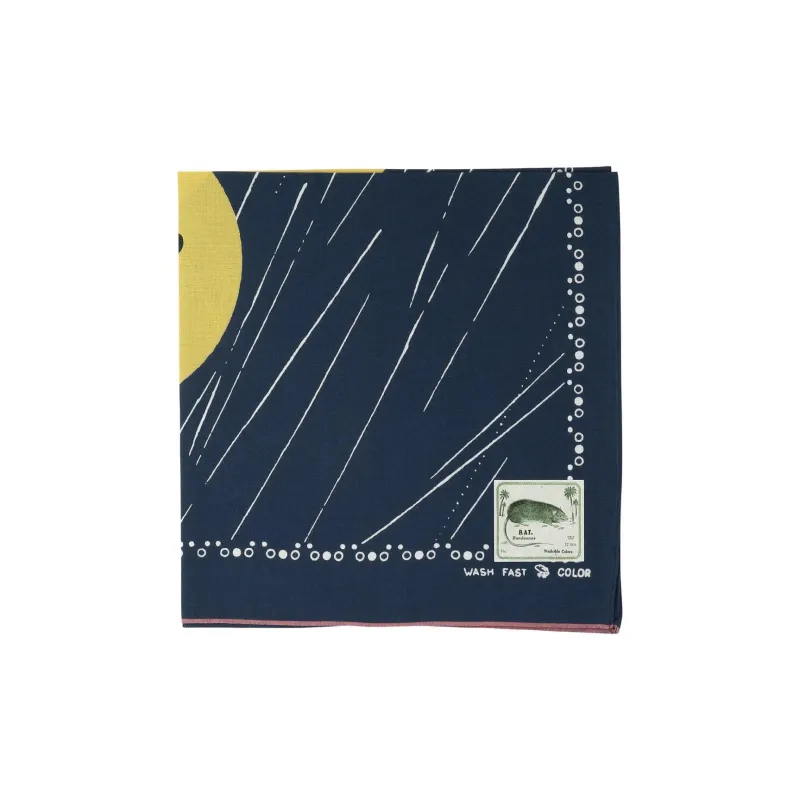 Kapital Silk Scarves Men's Blue-0